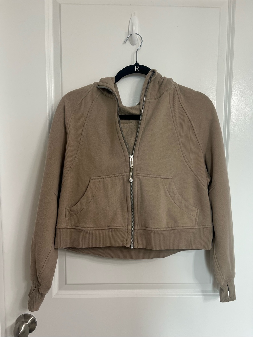 Lululemon Scuba Full Zip Hoodie Gravel XS/S